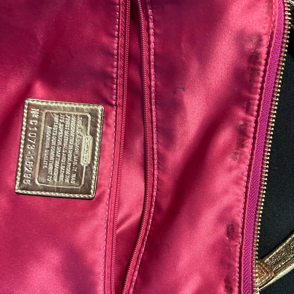 Coach Poppy Hobo Bag,  "Pop C Graffiti" - Picture 6 of 8